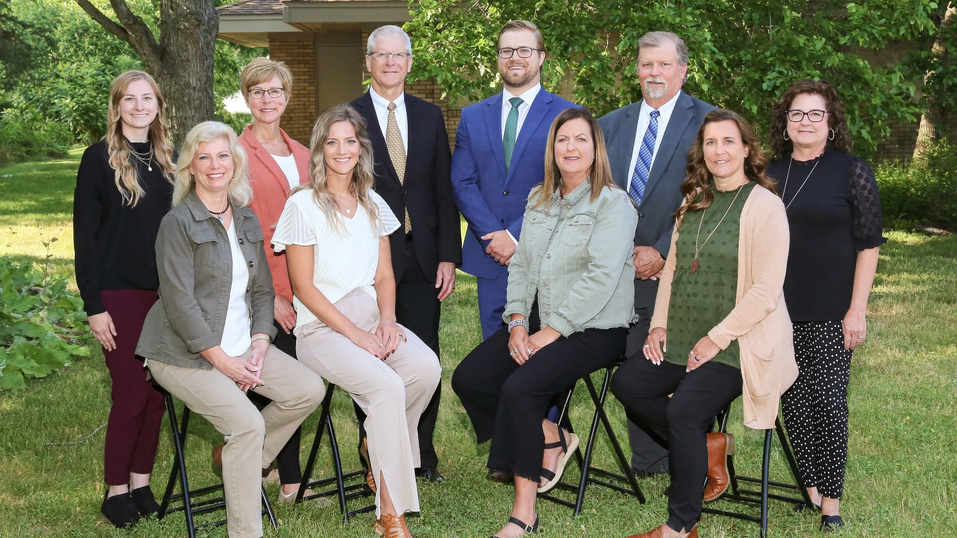 NBD Team pictured outdoors in Jenison.
